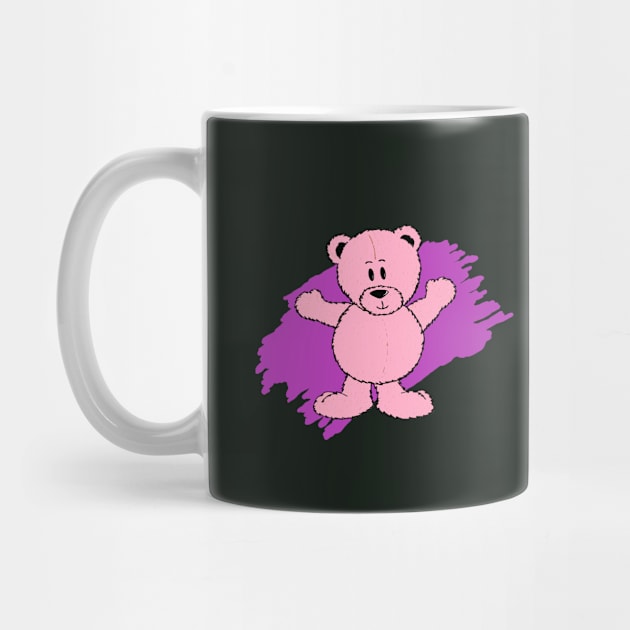 Bear in Rose by KJKlassiks